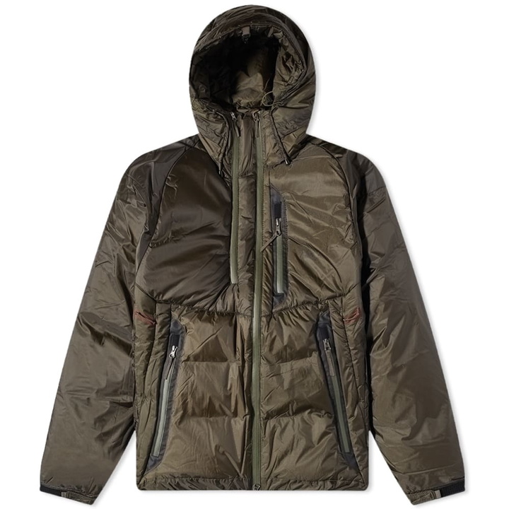 Photo: Nanga Men's Aurora Light Down Jacket in Khaki