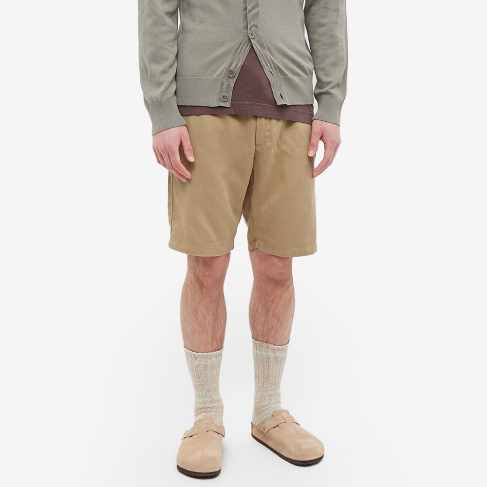 NN07 Men's Seb Drawstring Short in Khaki