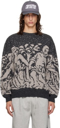 Carne Bollente Gray Love Chronicles Sweater
