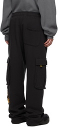 drew house SSENSE Exclusive Black Cartoon Font Lounge Pants