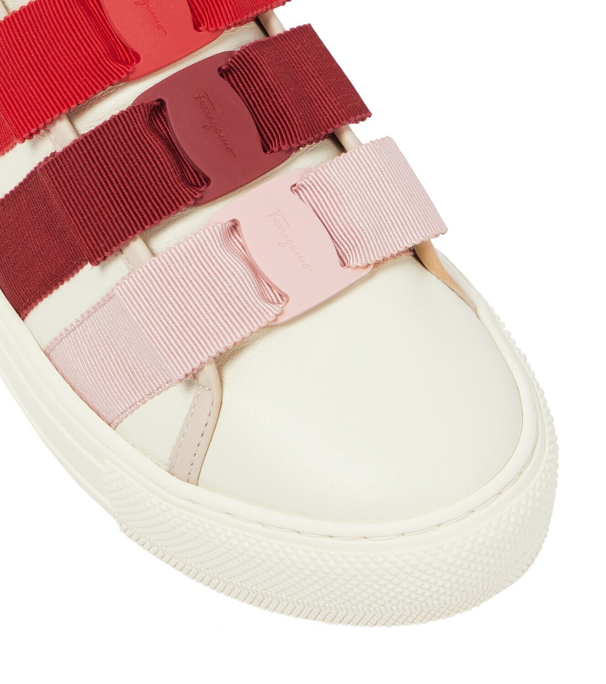 Ferragamo Vara leather sneakers