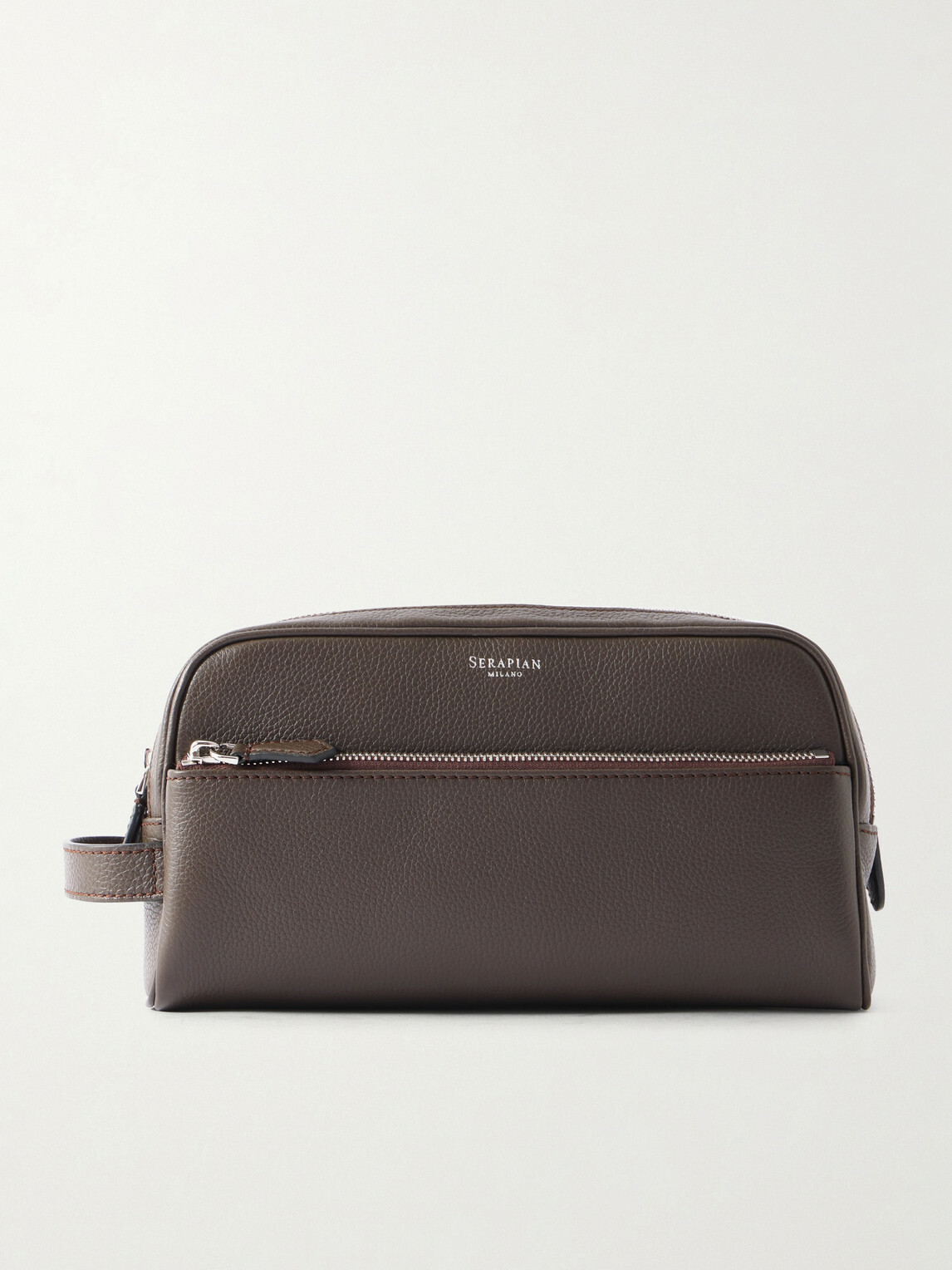 Serapian - Full-Grain Leather Wash Bag