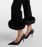 Balenciaga Low-rise capri jeans