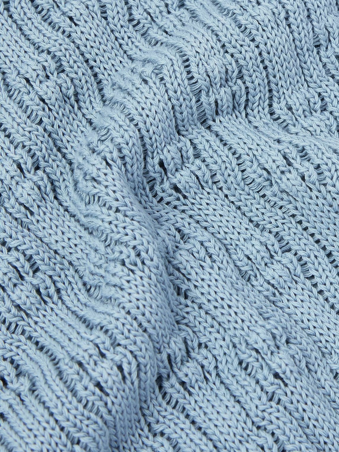 Marni - Crocheted Cotton Vest - Blue