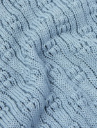 Marni - Crocheted Cotton Vest - Blue