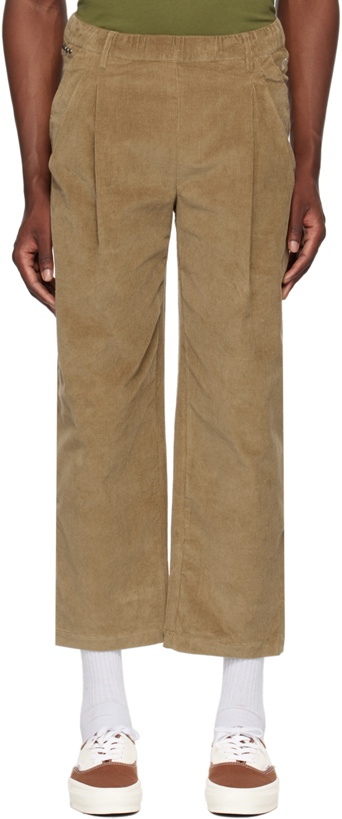 Photo: Dime Brown Pleated Trousers