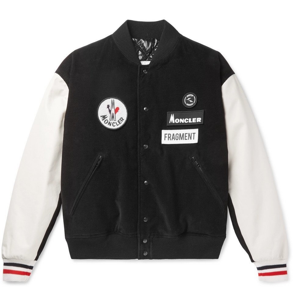 Closer Look at Moncler x FRGMT Varsity Jacket