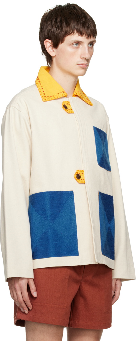 Bode Beige 'Donkey Party' Jacket Bode