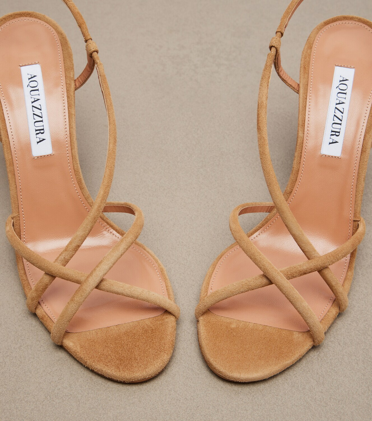 Aquazzura Horizon suede sandals