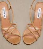 Aquazzura Horizon suede sandals