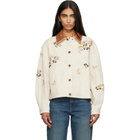 Isabel Marant Beige Lavine Denim Jacket