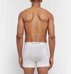 Calvin Klein Underwear - Three-Pack Stretch-Cotton Boxer Briefs - Men - White