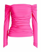 Chiara Boni La Petite Robe Womens Top Fuchsia