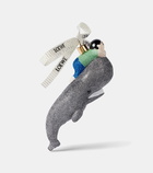 Loewe x Suna Fujita Whale With Kid glass ornament