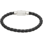 Ferragamo Braided Leather Bracelet