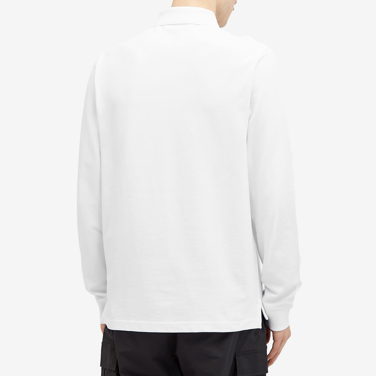 Belstaff Men's Long Sleeved Polo in White