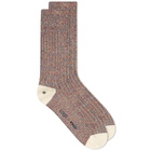 YMC 8 Colour Twist Sock