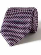 Canali - 8cm Silk-Jacquard Tie