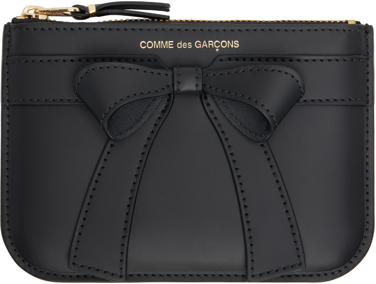 COMME des GARÇONS WALLETS Black Big Bow Wallet