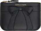 COMME des GARÇONS WALLETS Black Big Bow Wallet