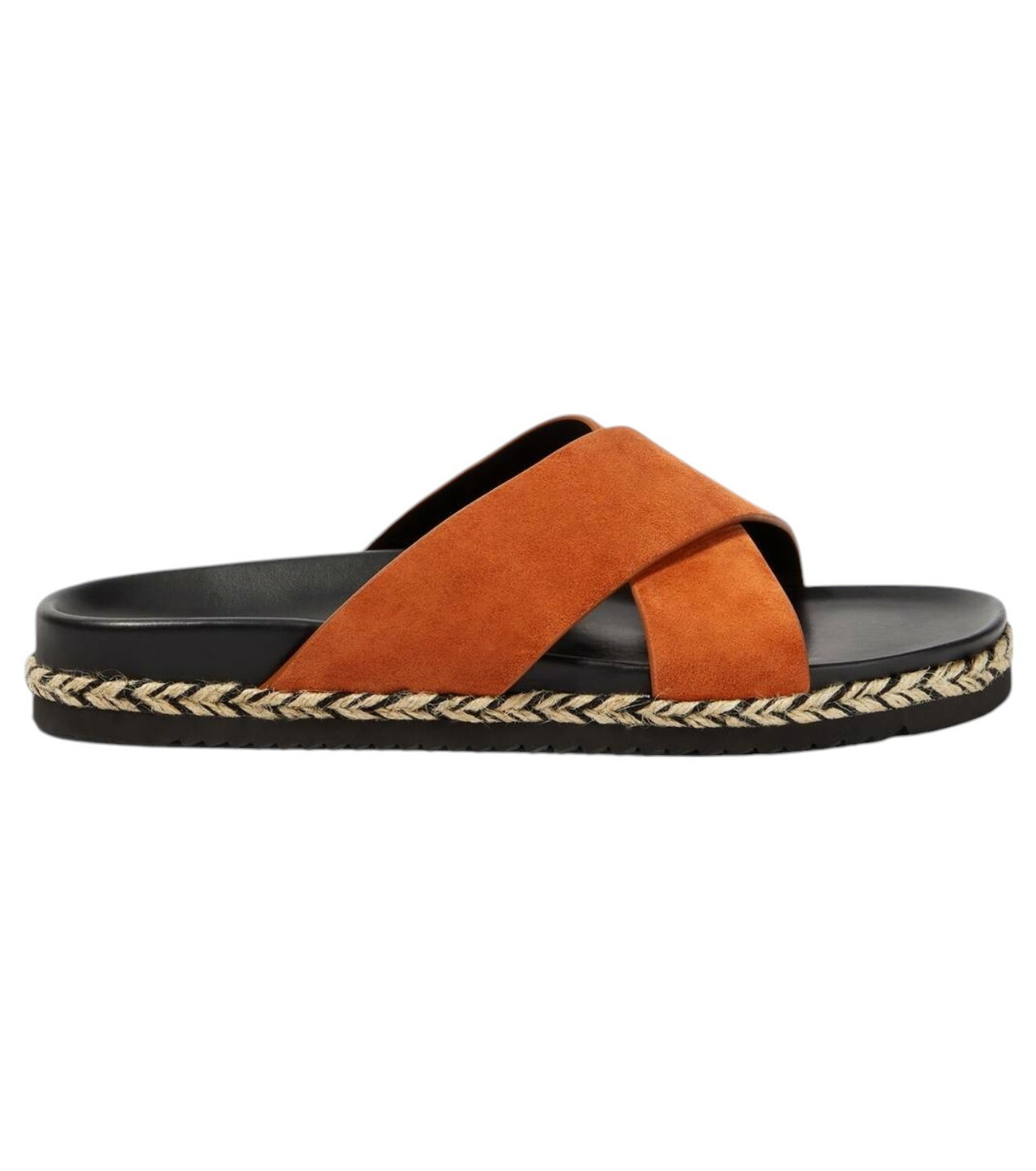 Frescobol Carioca - Humberto Striped Debossed Leather and