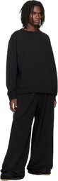 Dries Van Noten Black Oversized Sweatshirt