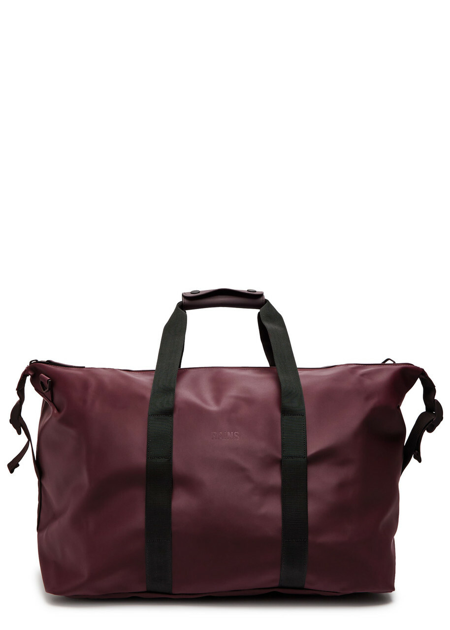 Rains Hilo Weekend Rubberised Holdall - Burgundy - One Size