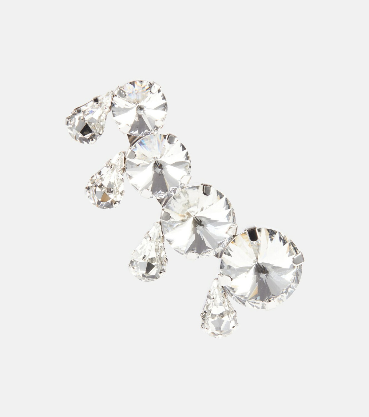 ★人氣★MONDAY EDITION★CRYSTAL CUPCHAIN CUFF EARRING_2色 ☆人氣☆MONDAY EDITION☆CRYSTAL CUPCHAIN CUFF EARRING_2色