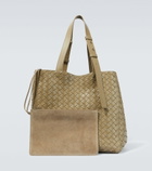 Bottega Veneta - Cube Intrecciato leather tote bag