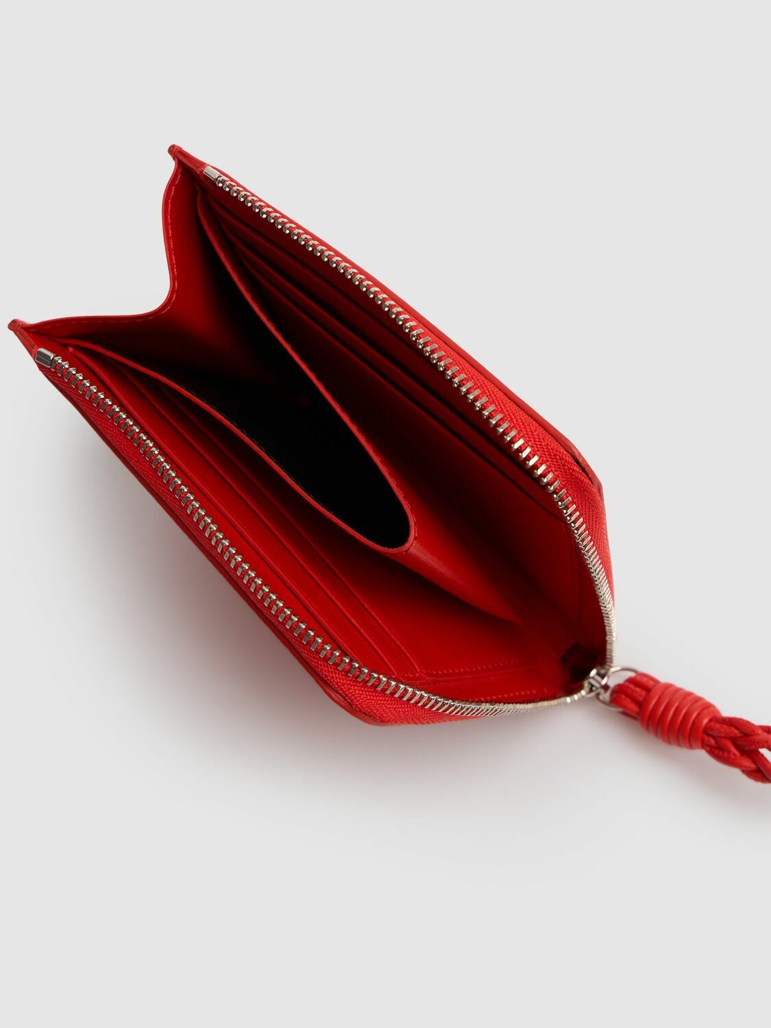 JIL SANDER Giro Leather Credit Card Wallet Jil Sander 