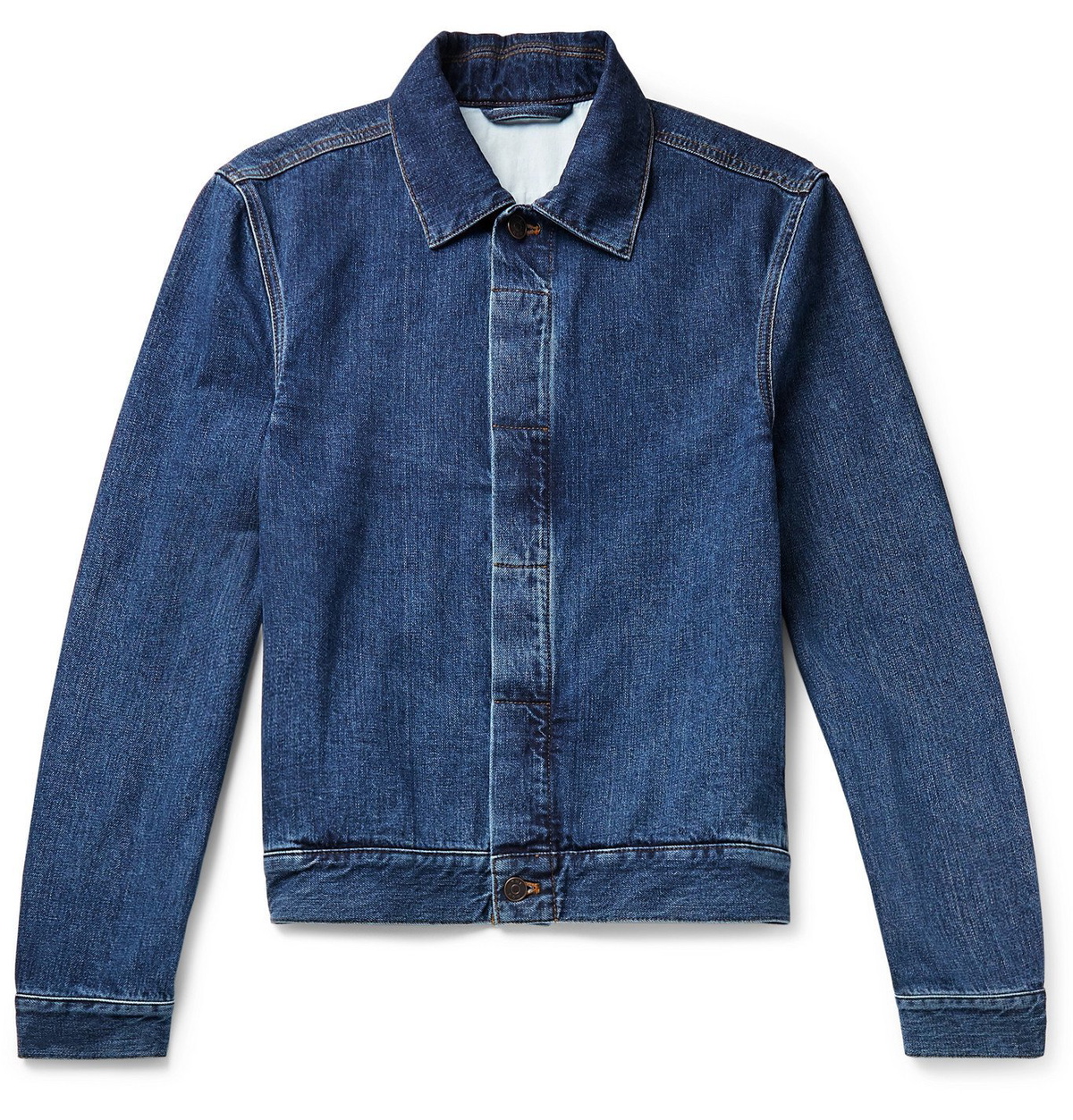 The Row Jaden Denim Jacket Blue The Row