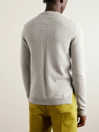 Rick Owens - Recycled-Cashmere and Wool-Blend Sweater - Gray