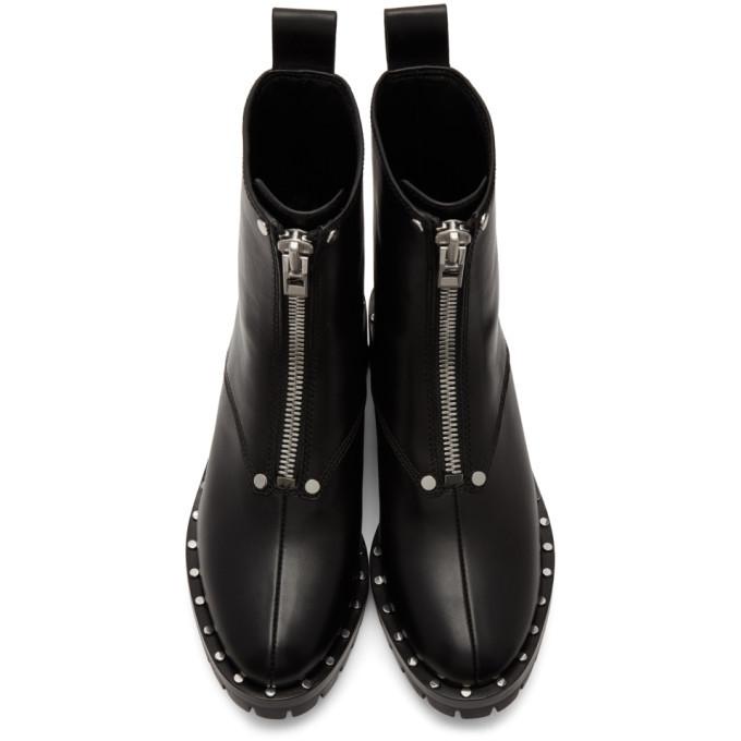 3.1 Phillip Lim Black Studded Hayett Boots 3.1 Phillip Lim