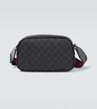 Gucci Web Stripe GG Canvas crossbody bag