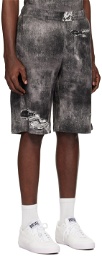 Diesel Black P-Ston-Short Shorts
