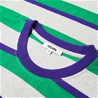 Très Bien Striped Logo Tee