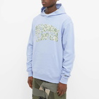 Billionaire Boys Club Men's Hibiscus Camo Arch Logo Popover Hoody in Lilac