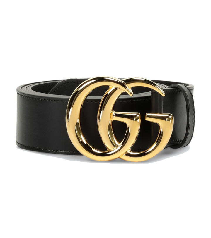 Photo: Gucci - GG Marmont leather belt