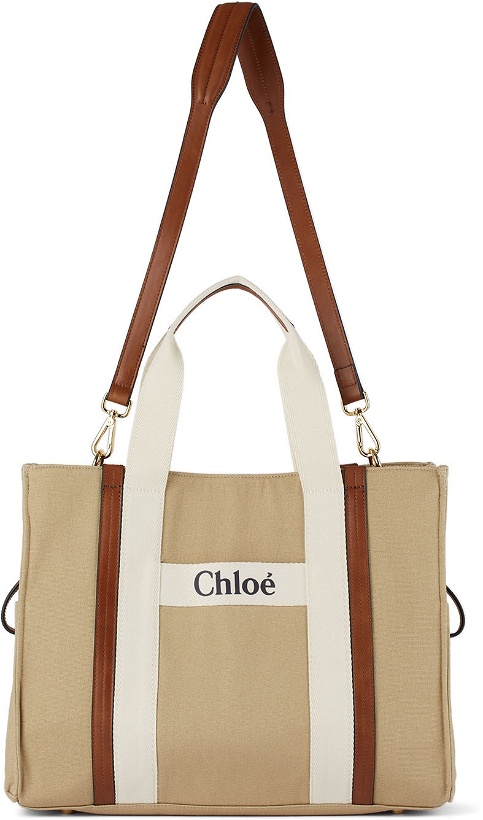 Photo: Chloé Baby Beige Canvas Changing Bag
