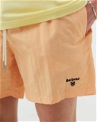 Barbour Barbour Essential Logo Swim Shorts Orange - Mens - Swimwear
