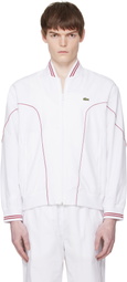 Lacoste White Top Tier Track Jacket