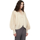 PLEATS PLEASE ISSEY MIYAKE Beige Coast Cardigan