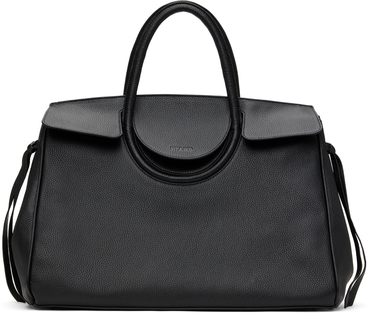Staud Black Maude Carryall Duffle Bag Staud