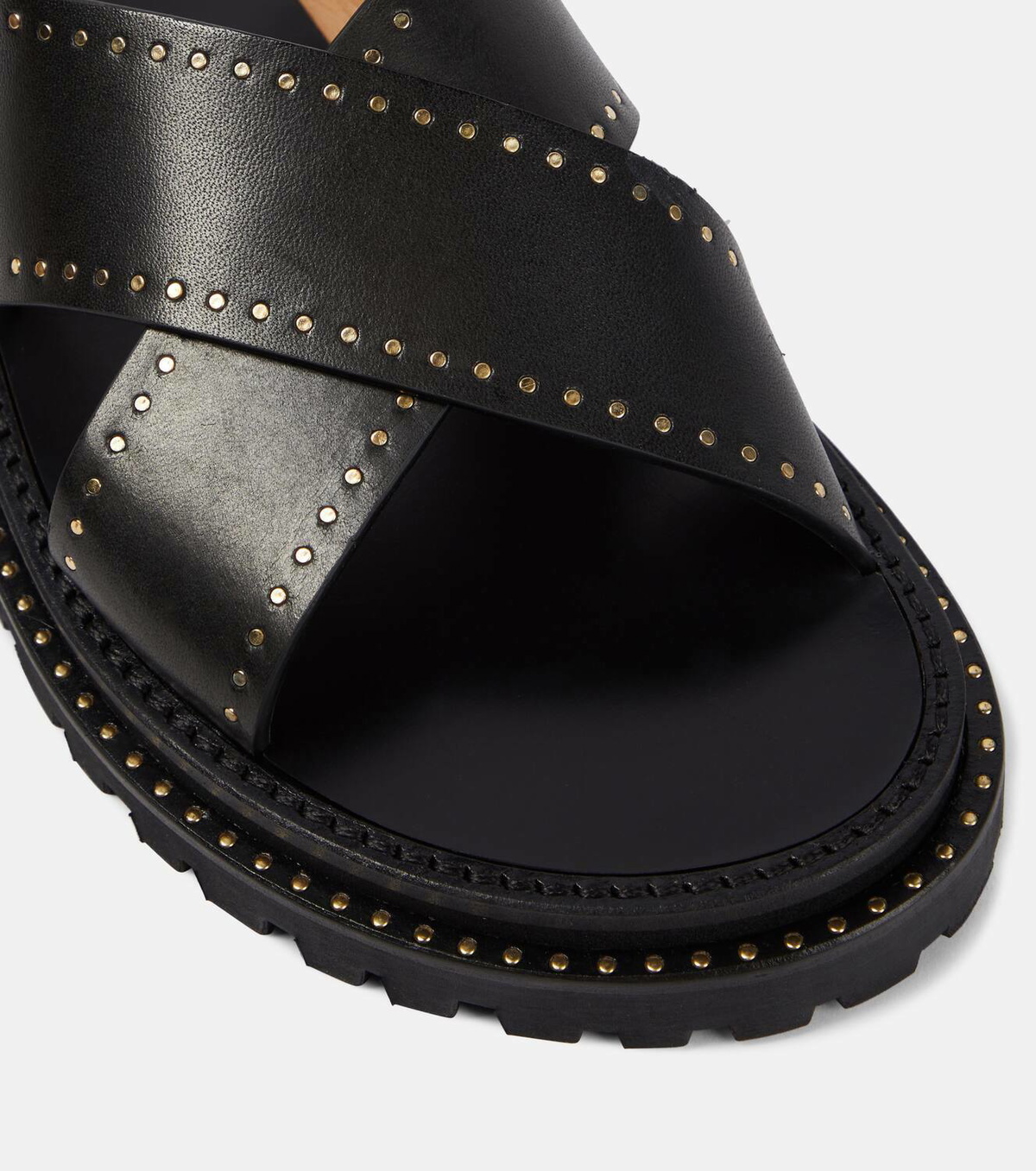 Isabel Marant Baem studded leather sandals Isabel Marant