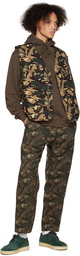 Gramicci Khaki Camouflage Trousers