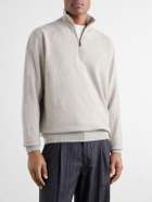 Massimo Alba - Liam Cashmere Half-Zip Sweater - Neutrals