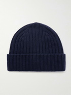 Mr P. - Cairn Ribbed Cashmere Beanie