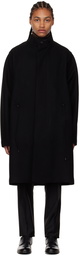 ZEGNA Black Oversized Coat