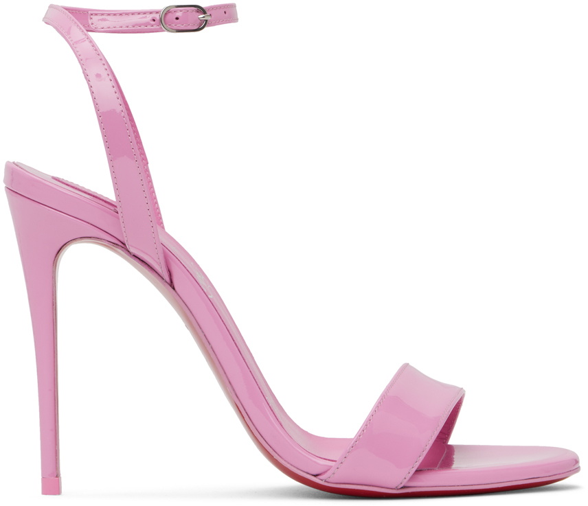 Christian Louboutin Pink Loubigirl Heeled Sandals Christian Louboutin