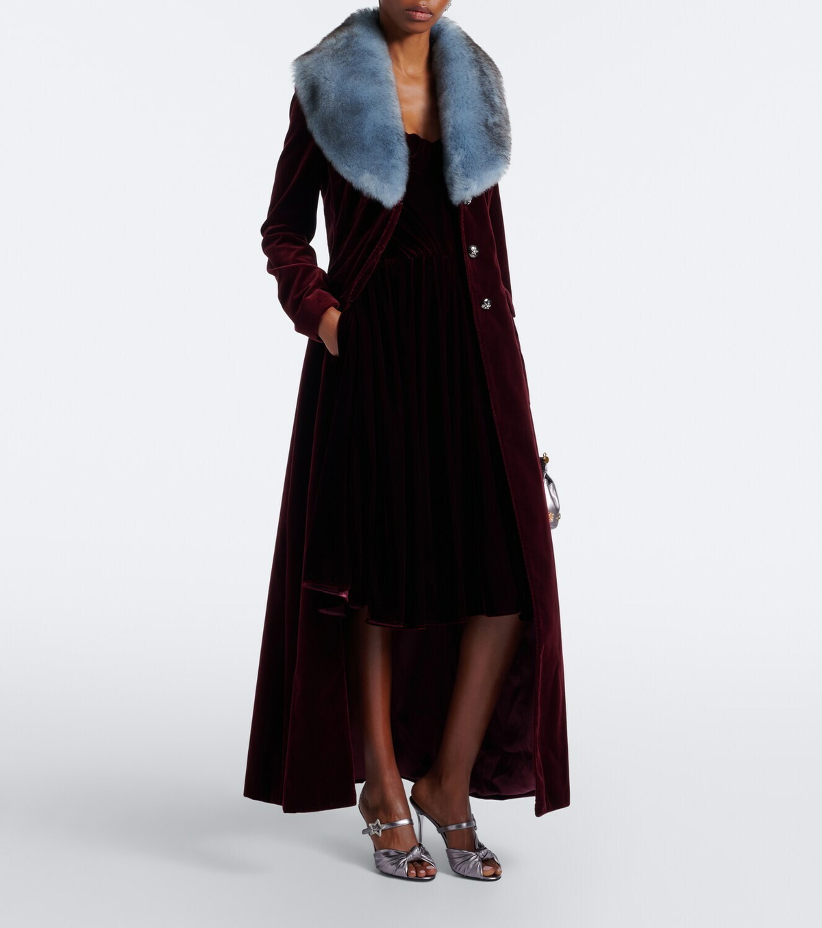 Dolce&Gabbana Cotton velvet coat
